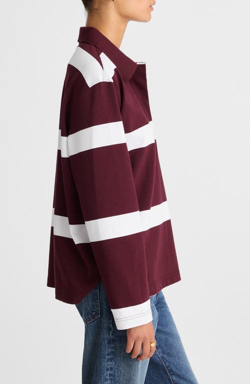 Madewell Rugby Polo Shirt In Multi