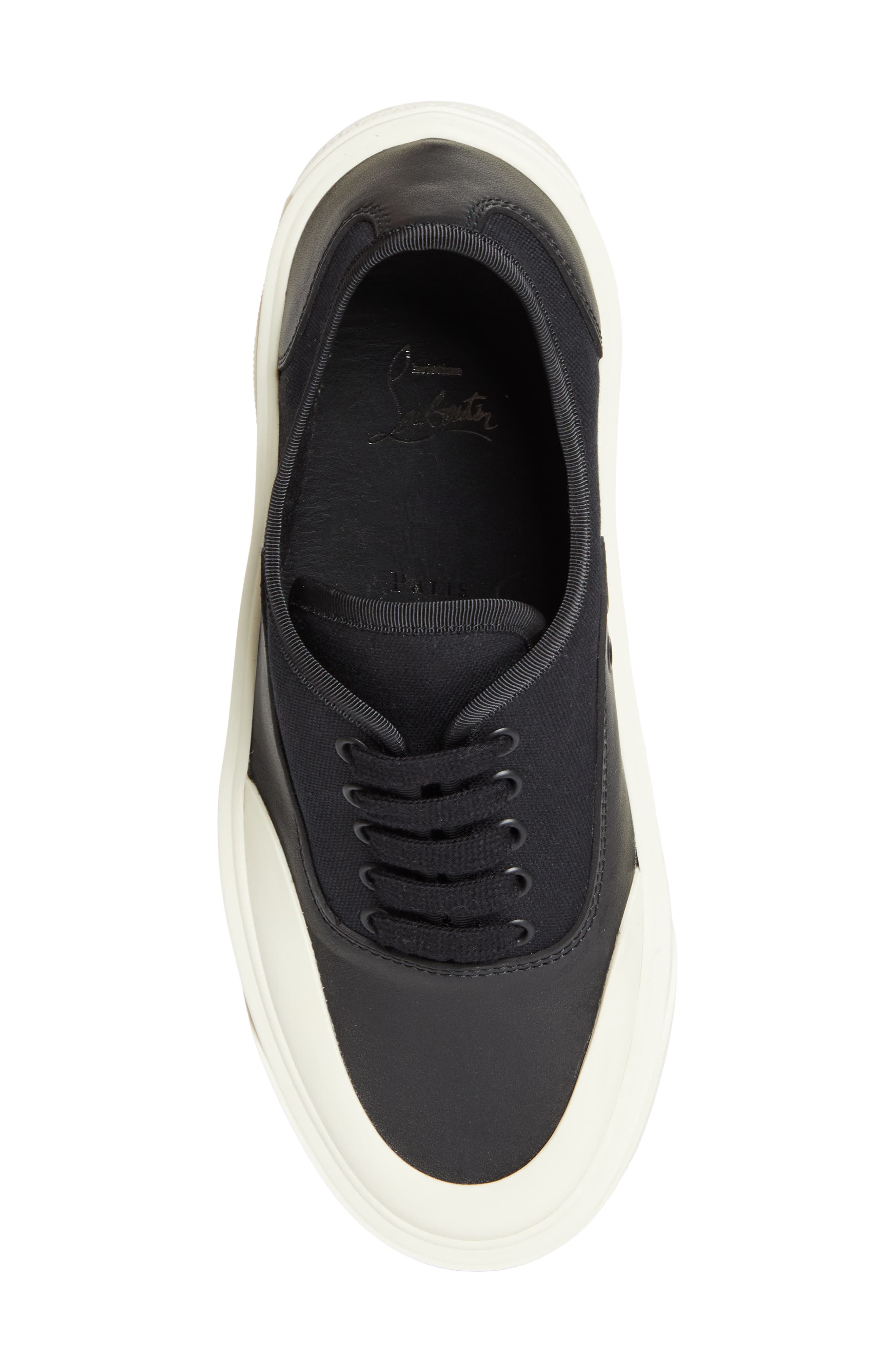 Christian Louboutin Tactical Skate Sneaker, Alternate, color, Bk01-Black