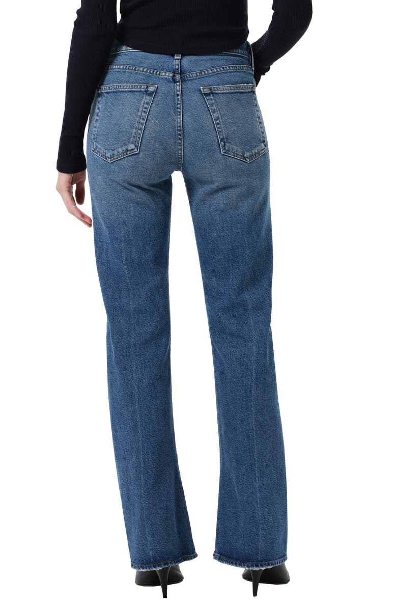 AGOLDE Kick Bootcut Jeans, Alternate, color, Curve Md Worn Ind