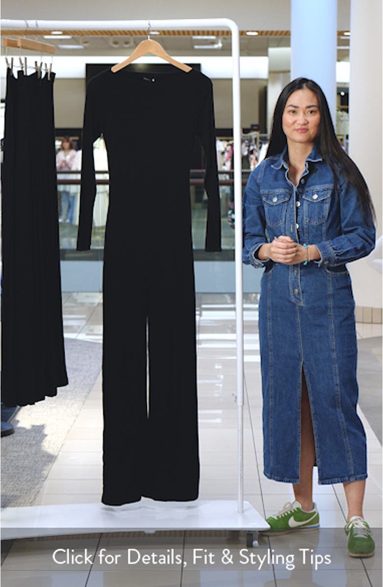 Open Back Long Sleeve Jumpsuit, sales video thumbnail