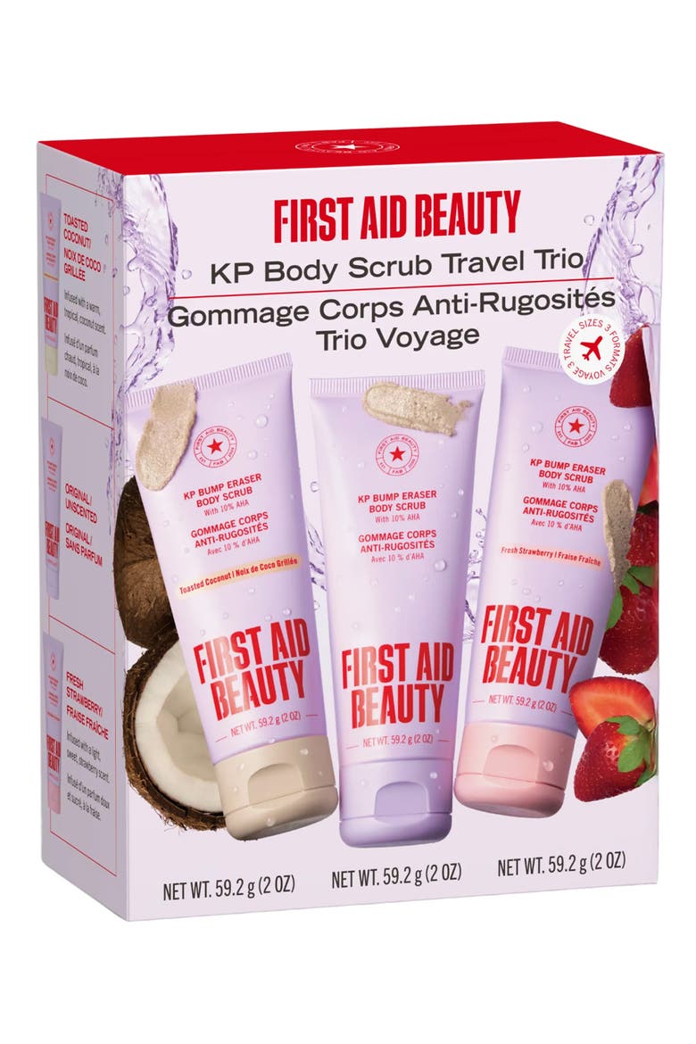 KP Body Scrub Travel Trio Set, Main, color, NO COLOR