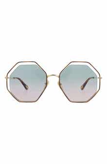 Oversize Geometric Sunglasses