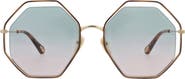 Chloé Oversize Geometric Sunglasses