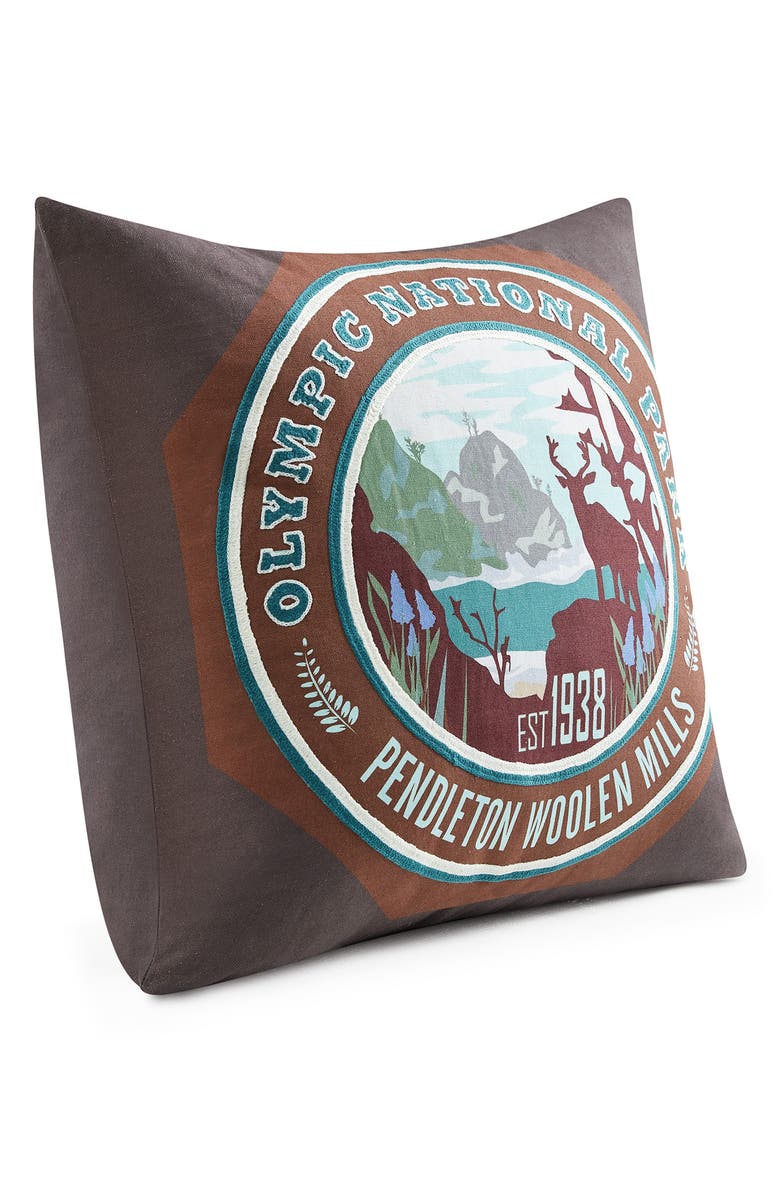 Pendleton National Park Embroidered Accent Pillow, Alternate, color, 