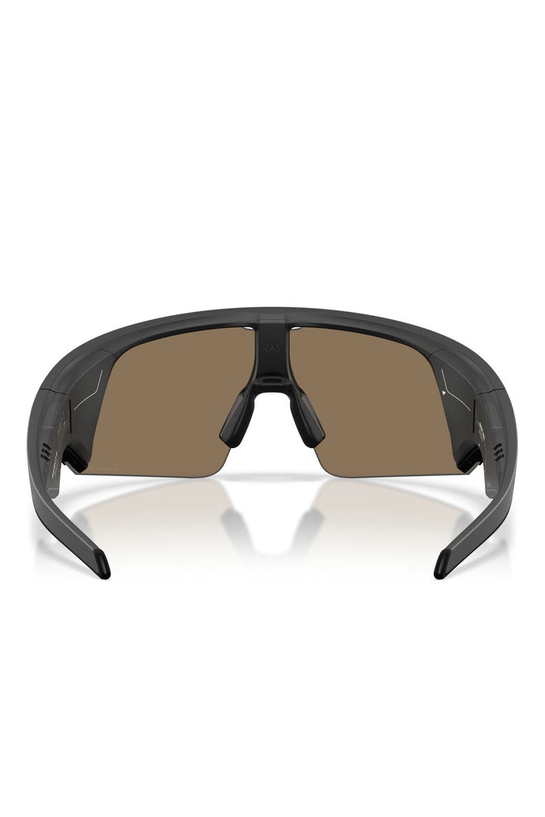 Vanguard 152mm Shield Sunglasses, Alternate, color, BLACK / PRIZM 24K