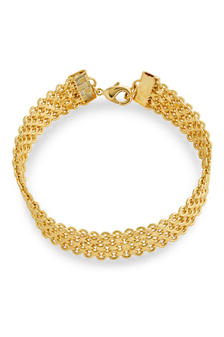 Elsie Statement Chain Link Bracelet, Main, color, GOLD