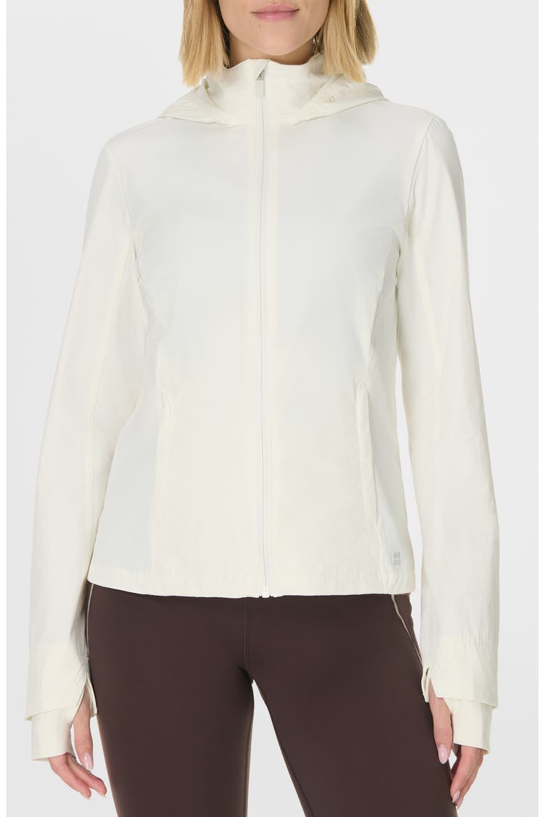Ultimate Train Water Resistant Jacket, Main, color, LILY WHITE