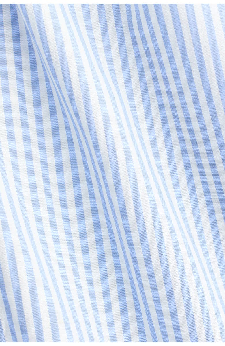 H&M Mama Cotton Pyjama Bottoms, Alternate, color, Light Blue/Striped