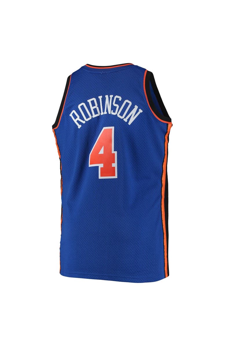 Mitchell & Ness Men's Mitchell & Ness Nate Robinson Blue New York Knicks 2005/06 Big & Tall Hardwood Classics Swingman Jersey, Alternate, color, 
