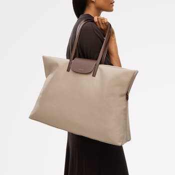 Pocket Essentials Large Ziptop Shoulder Bag