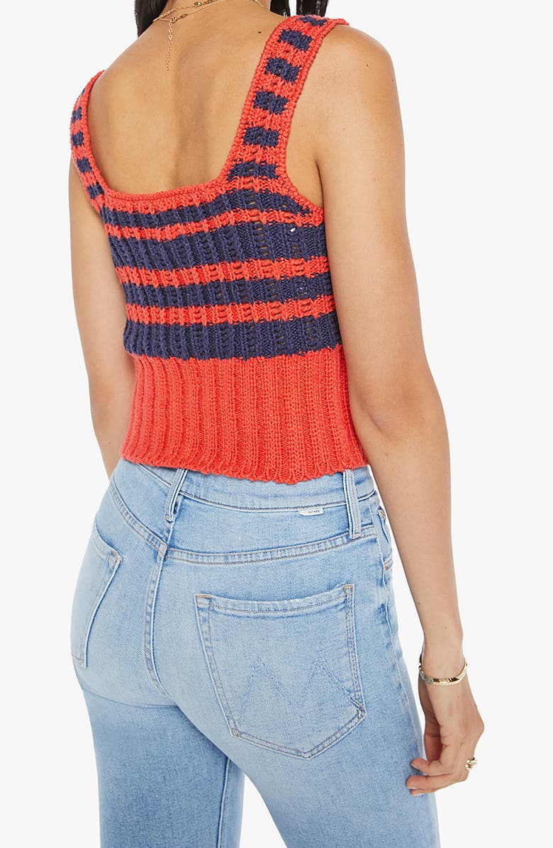 MOTHER Stripe Sweater Tank, Alternate, color, Try Outs