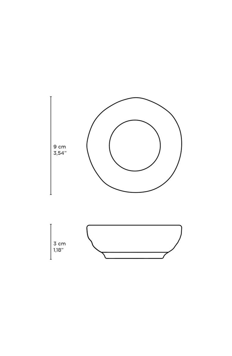 Porto Brasil Organic Ramekin Set of 6, Alternate, color, Titanium