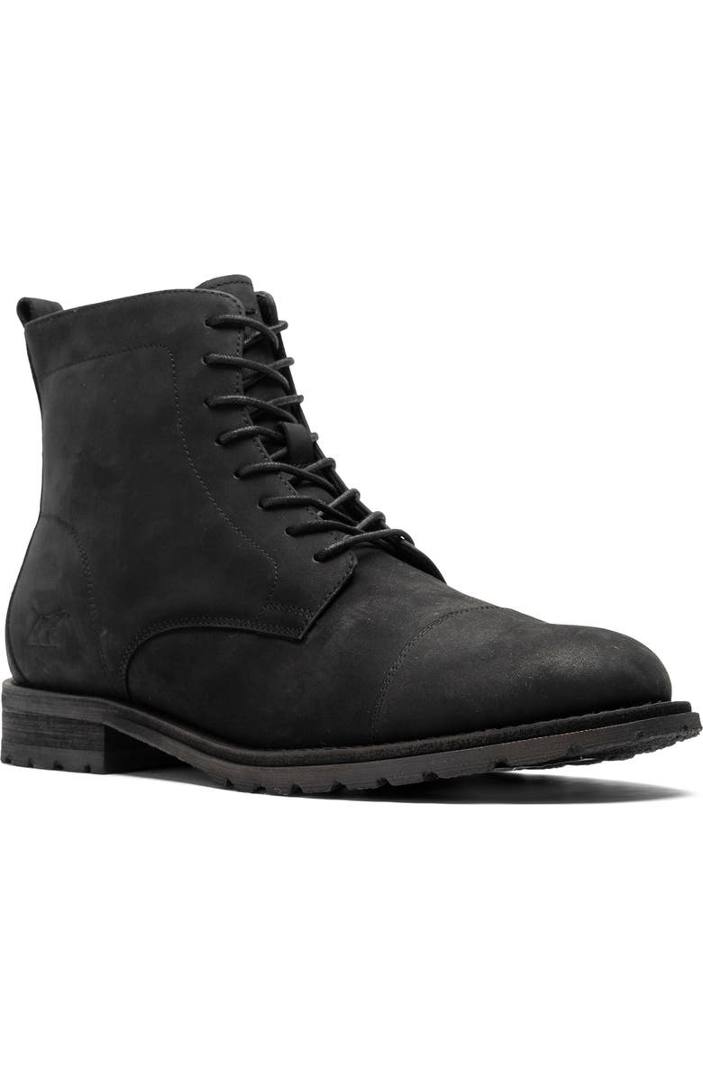 Rodd & Gunn Fort Lace-Up Cap Toe Military Boot, Main, color,