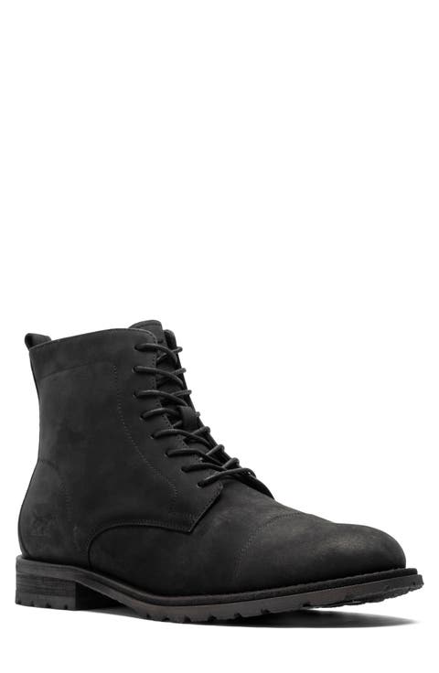 Fort Lace-Up Cap Toe Military Boot (Men)
