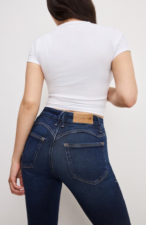 GOOD AMERICAN GOOD AMERICAN DOLLY JOLEANS FLARE JEANS
