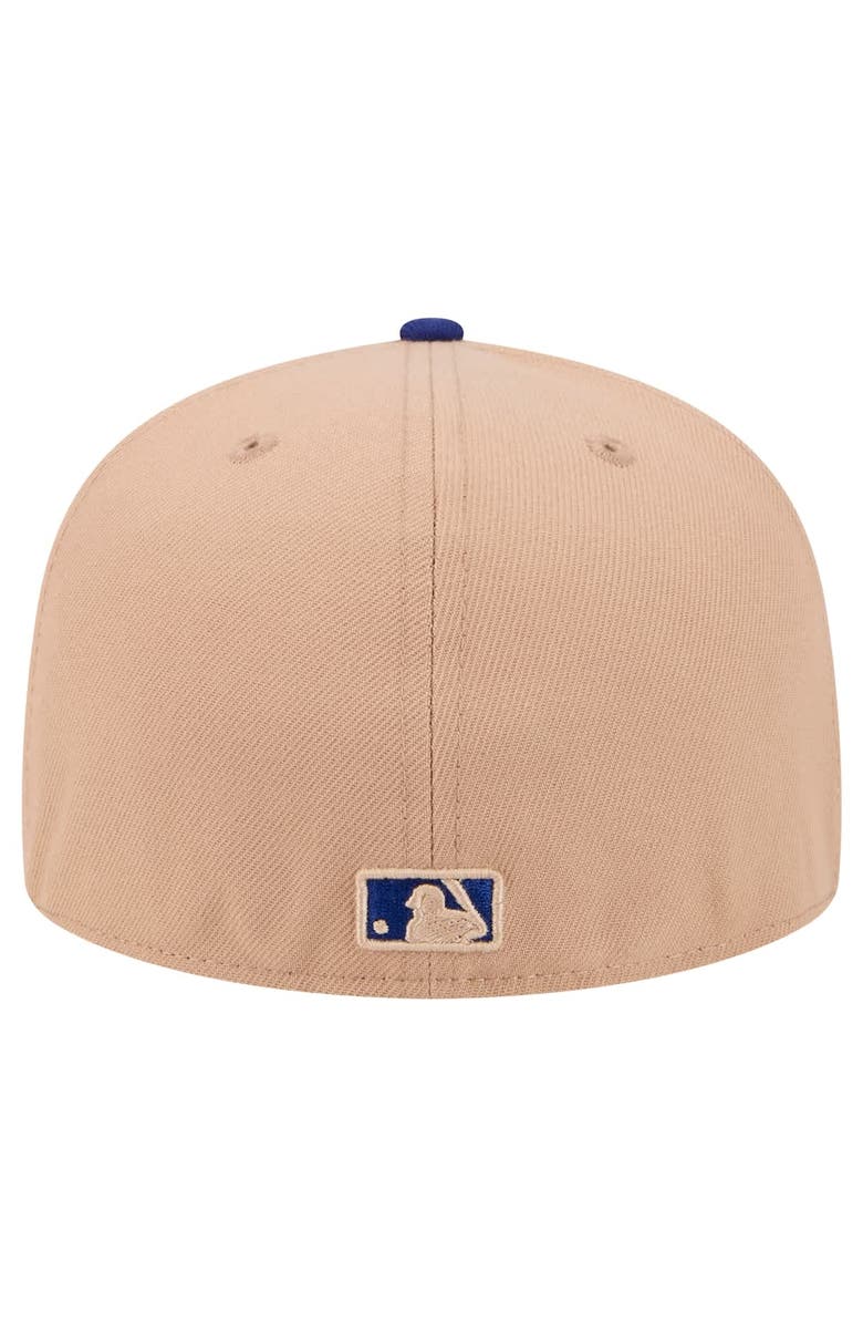 New Era Men
s New Era Khaki Los Angeles Dodgers 59FIFTY Fitted Hat, Alternate, color, Khaki