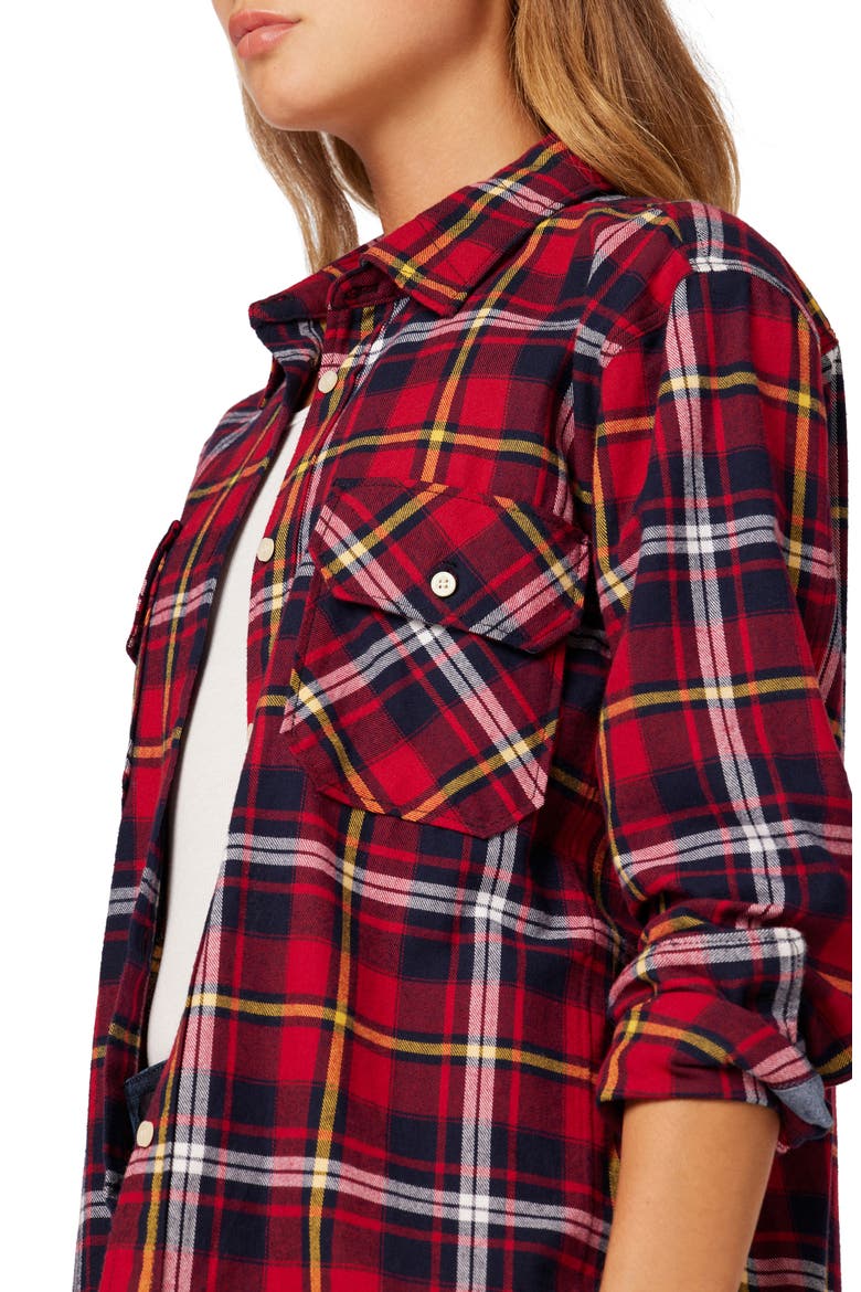 The Shirt, Alternate, color, BRUSHED RED PLAID