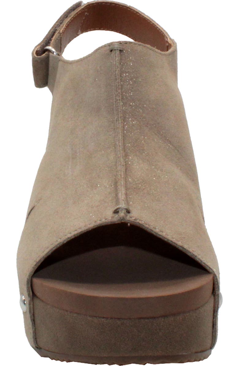 Volatile Montpelier Platform Wedge Sandal, Alternate, color, Bronze