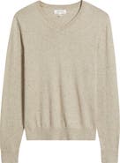 Nordstrom Cotton & Cashmere V-Neck Sweater