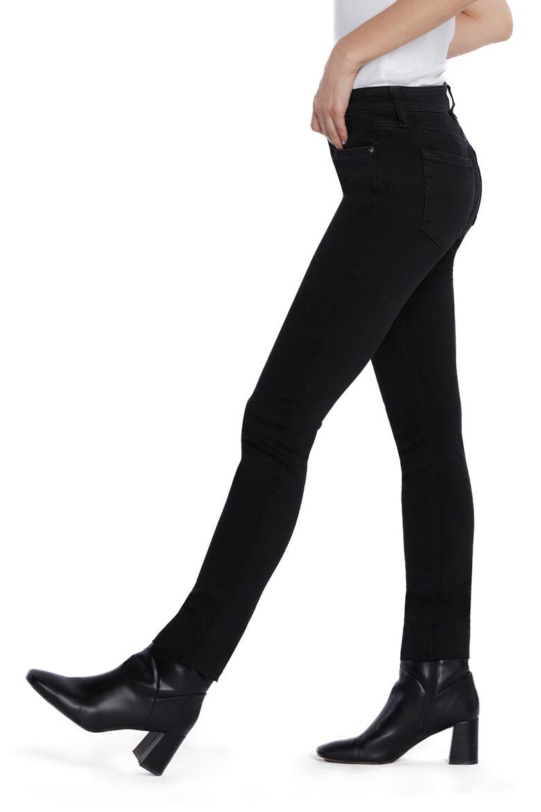 Vera Skinny Jeans, Alternate, color, BLACK