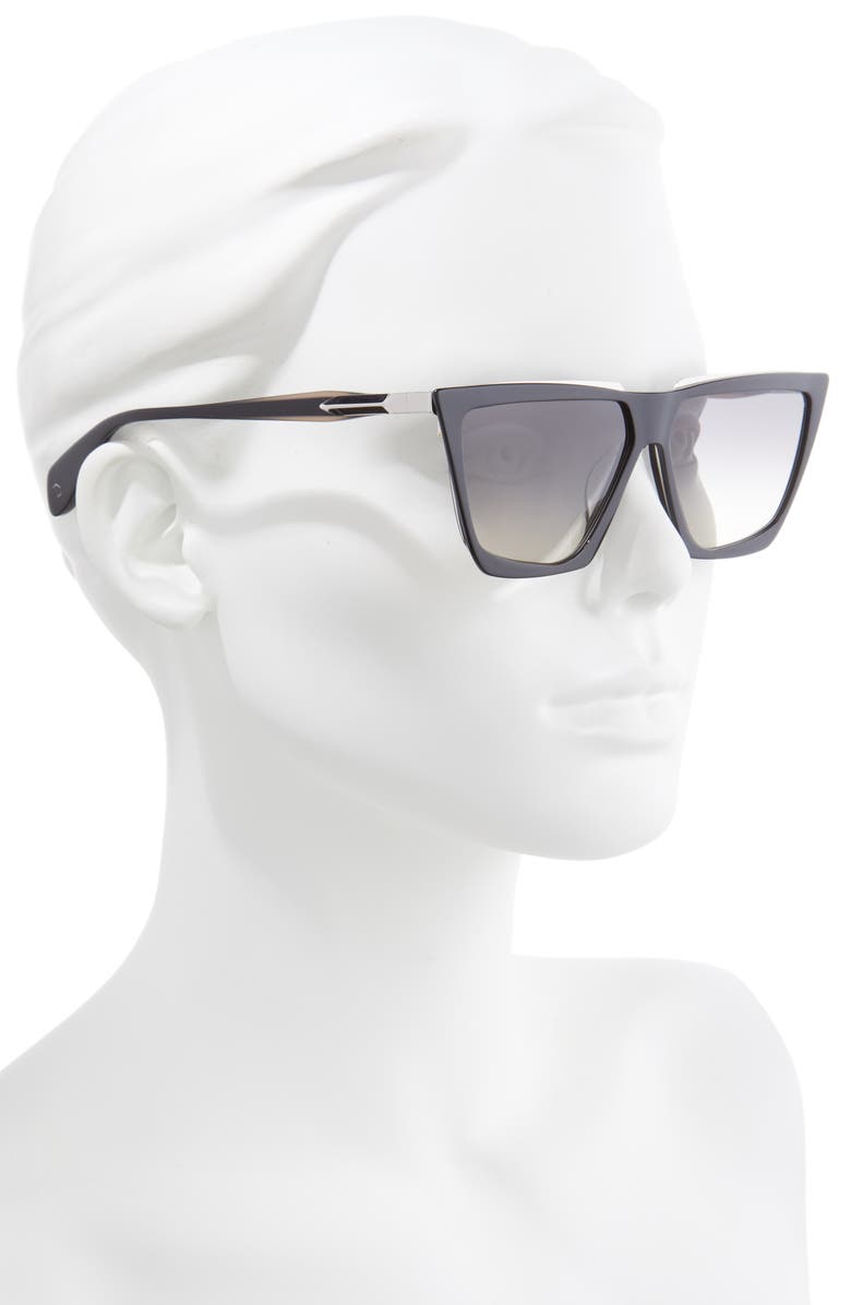 rag & bone 59mm Gradient Cat Eye Sunglasses | Nordstrom display picture 2