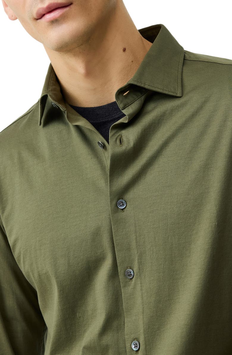 Rodd & Gunn Ascot Park Button-Up Shirt, Alternate, color, Khaki