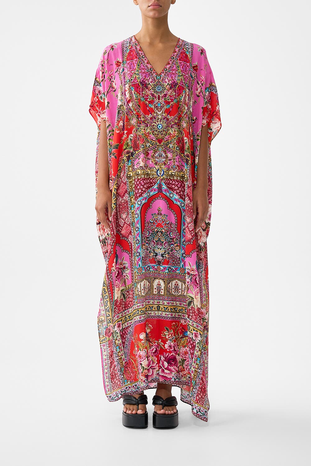 Slim Fit Kaftan With Split