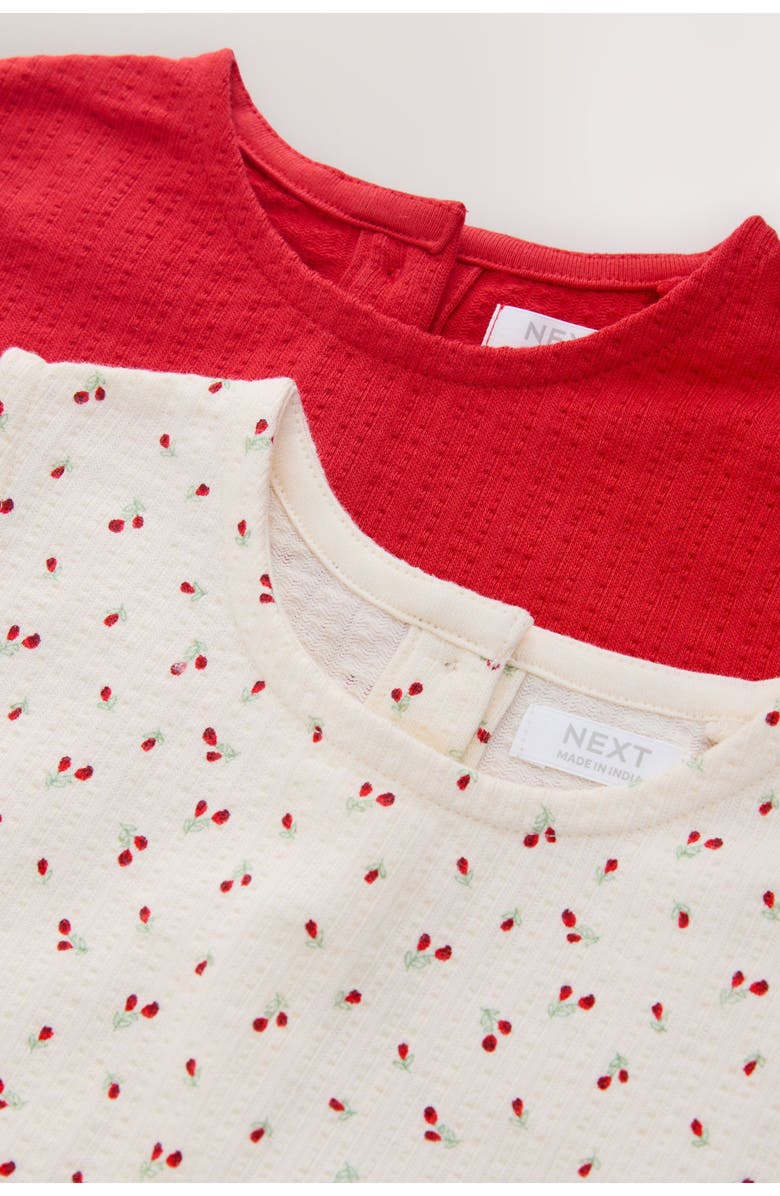 NEXT Kids' 4-Pack Sleeveless Shirt & Shorts Set, Alternate, color, Red Multi