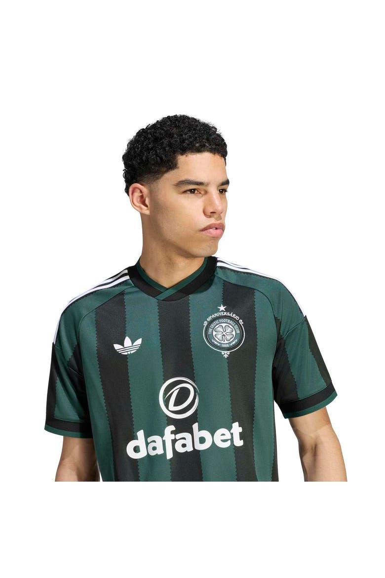 Men's adidas  Black/Green Celtic 2026/27 Away Replica Jersey, Alternate, color, Black