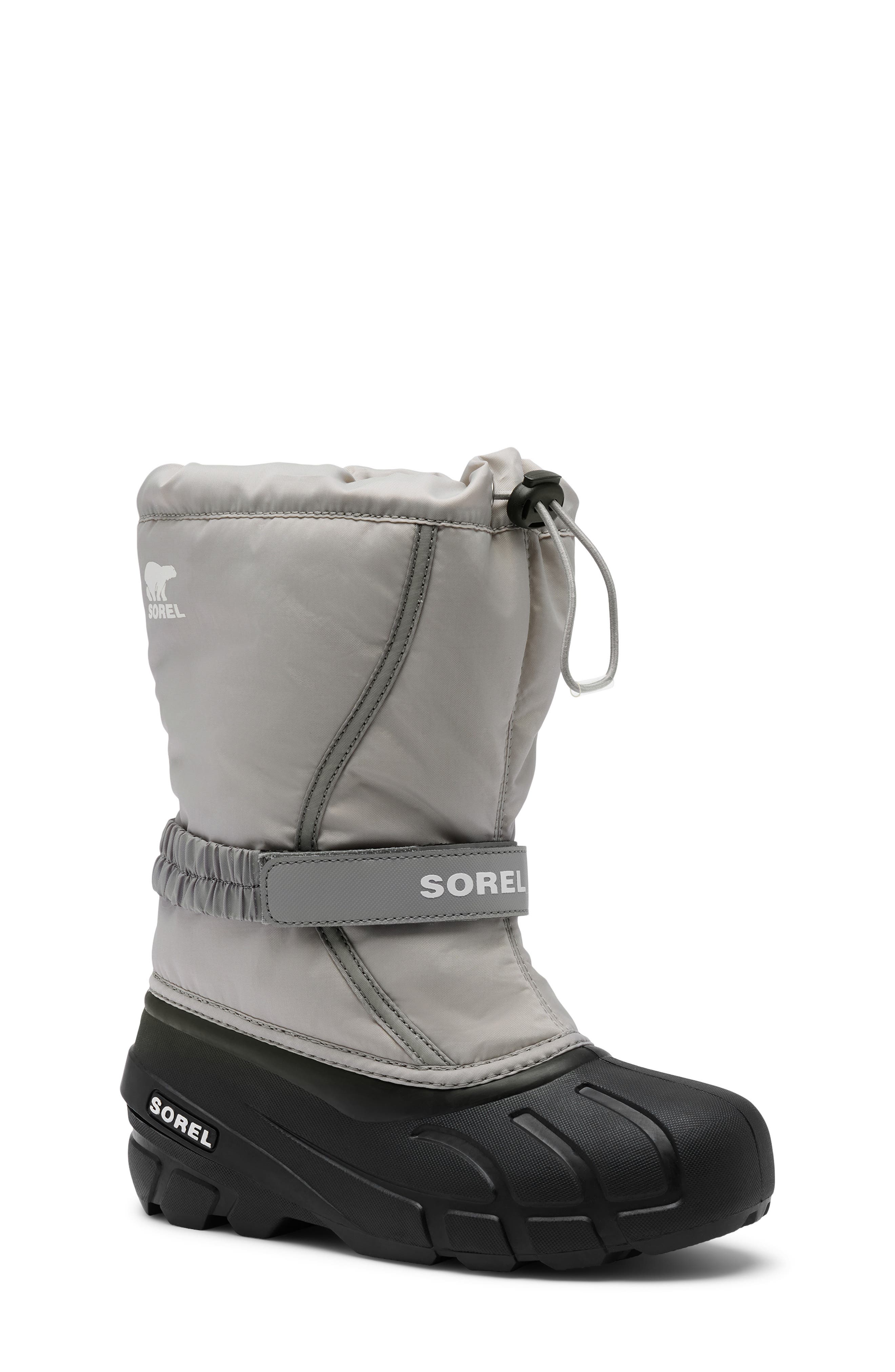Kids' Flurry Boot, Main, color, DOVE/ CHROME GREY