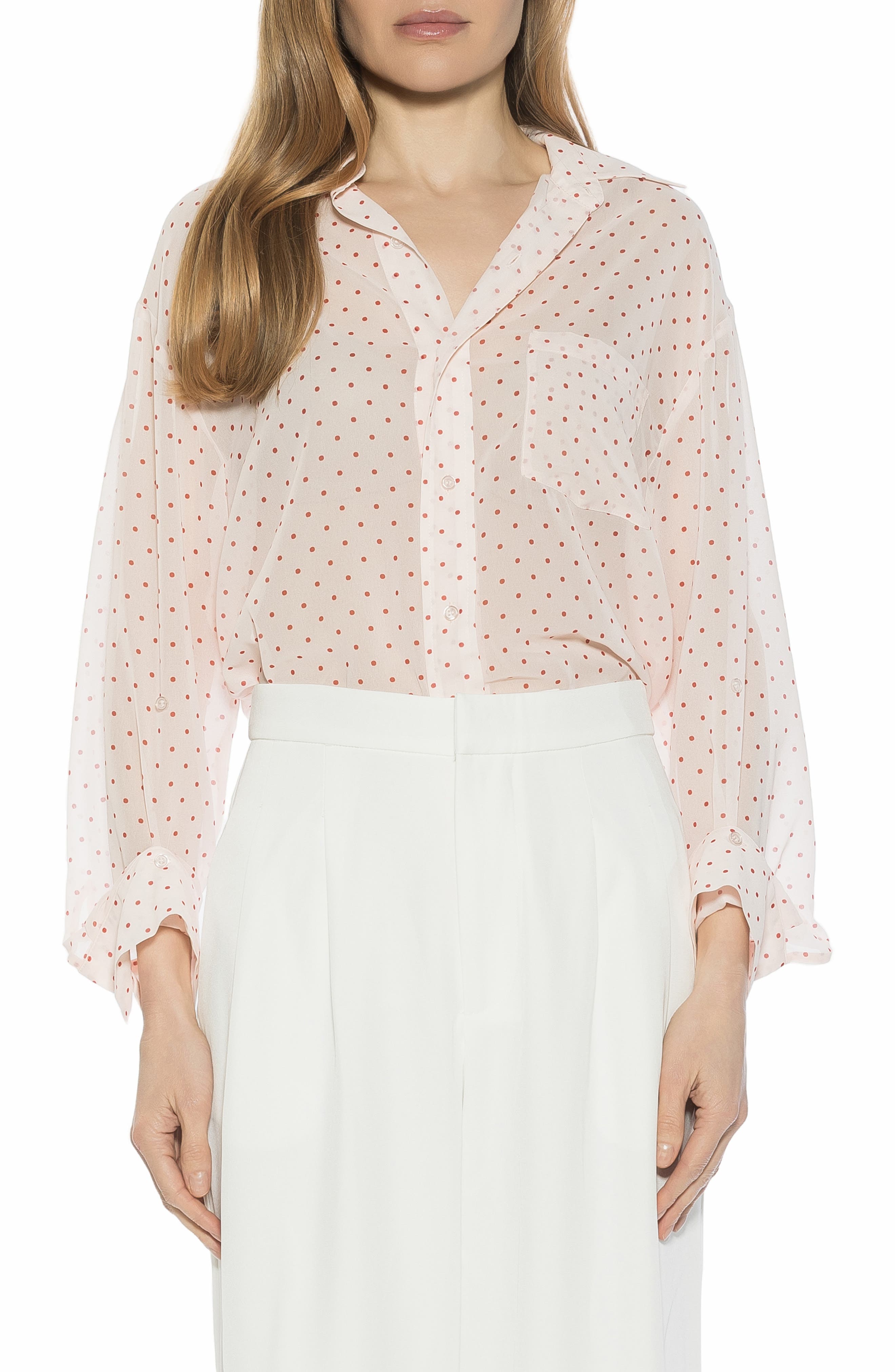 selected RED POLKA