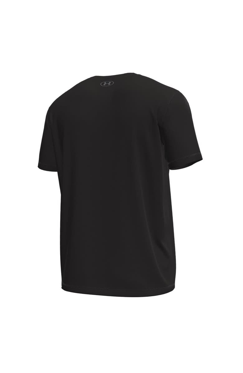 Under Armour Men's Under Armour Black South Carolina Gamecocks Stack Stretch Performance T-Shirt, Alternate, color, Black