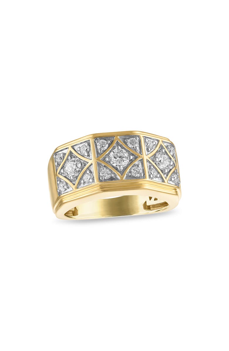 Esquire Diamond Ring, Main, color, Gold