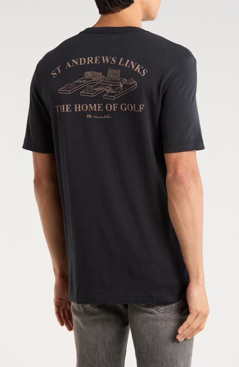 TravisMathew Fun To Be Had Graphic T-Shirt, Alternate, color, Black