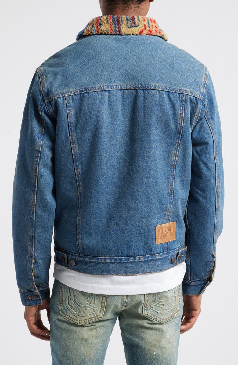 Billionaire Boys Club Loaded Denim Jacket, Alternate, color,