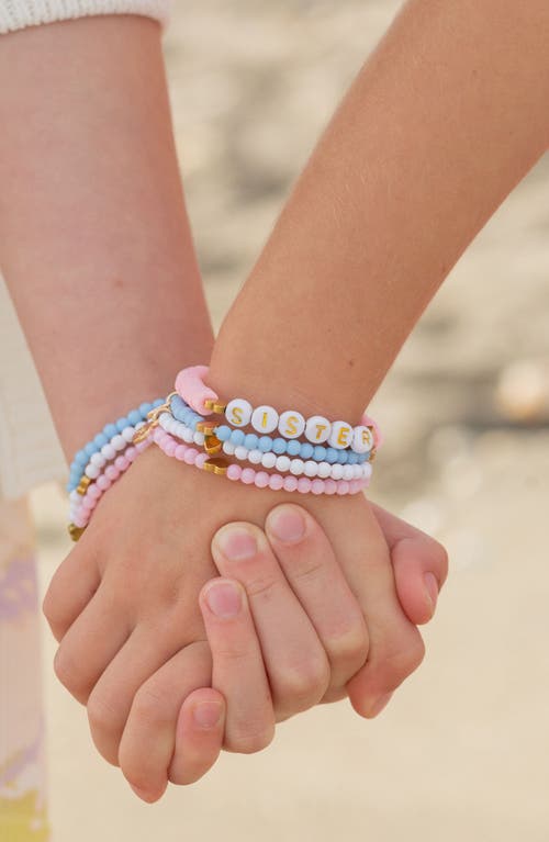 Bits & Bows Hearts Girls' Bracelet Set In Multi