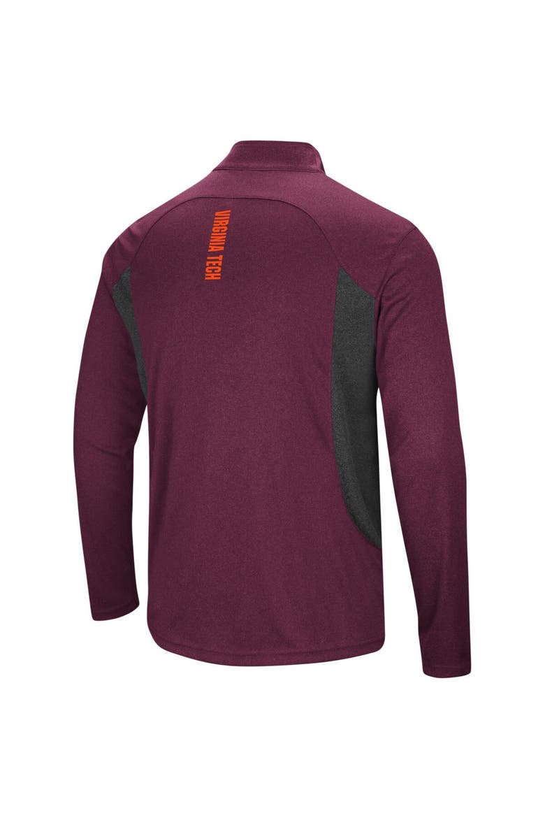 COLOSSEUM Men's Colosseum Heathered Maroon Virginia Tech Hokies