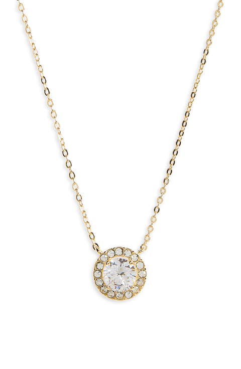 Cubic Zirconia Pendant Necklace