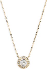 Nordstrom Cubic Zirconia Pendant Necklace
