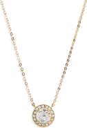 Nordstrom Cubic Zirconia Pendant Necklace