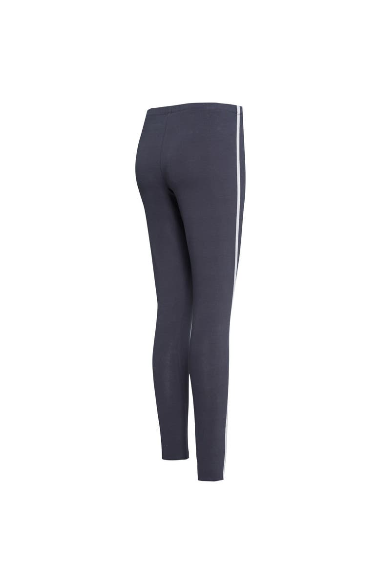 CONCEPTS SPORT Women's Concepts Sport White/Charcoal Golden State Warriors Sonata T-Shirt & Leggings Sleep Set, Alternate, color, 