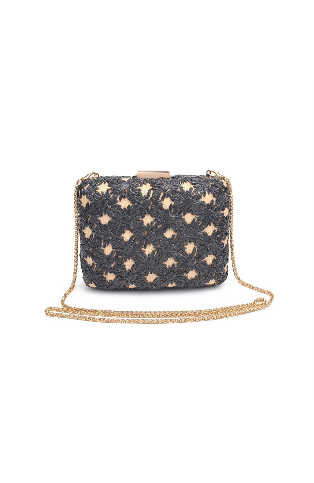 Samantha Evening Bag, Alternate, color, Black Natural