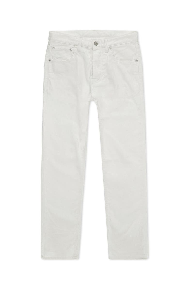 Fortela Corduroy Five Pocket Trousers, Main, color, Ecru