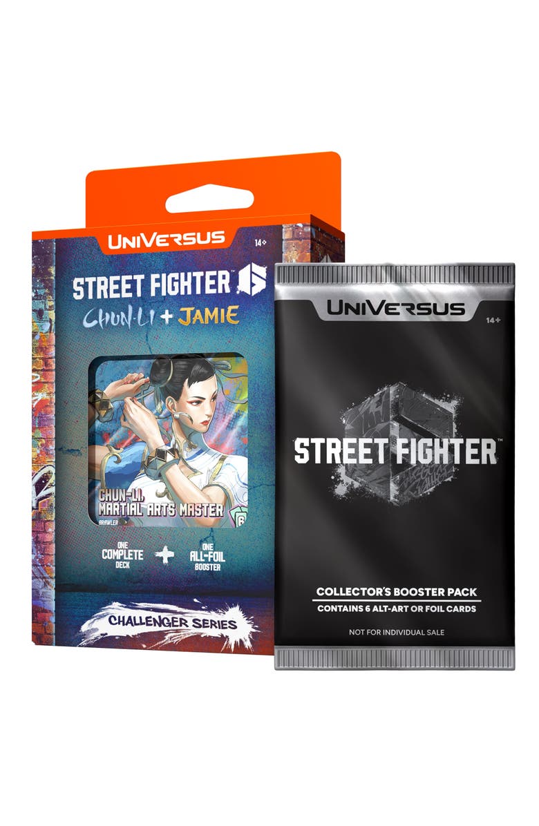 UniVersus Street Fighter 6 Challenger Series Chunli and Jamie Deck, Alternate, color, Multicolored