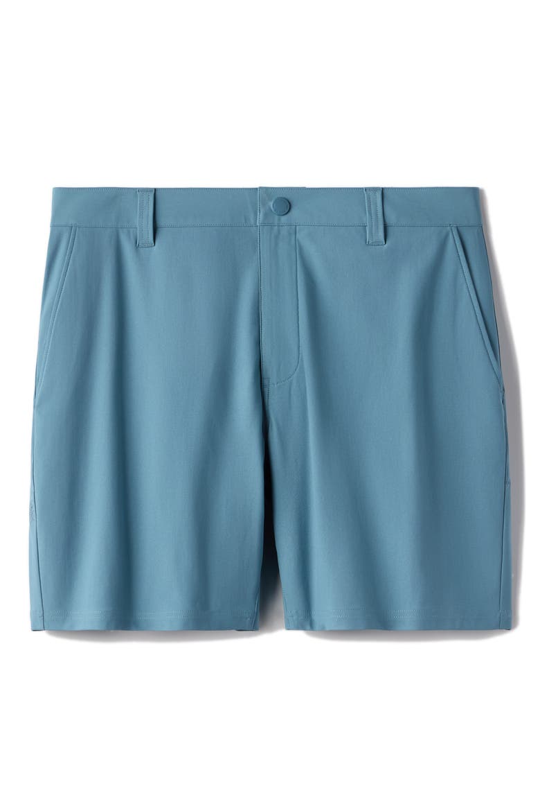 7" Commuter Shorts, Alternate, color, BLUE STONE