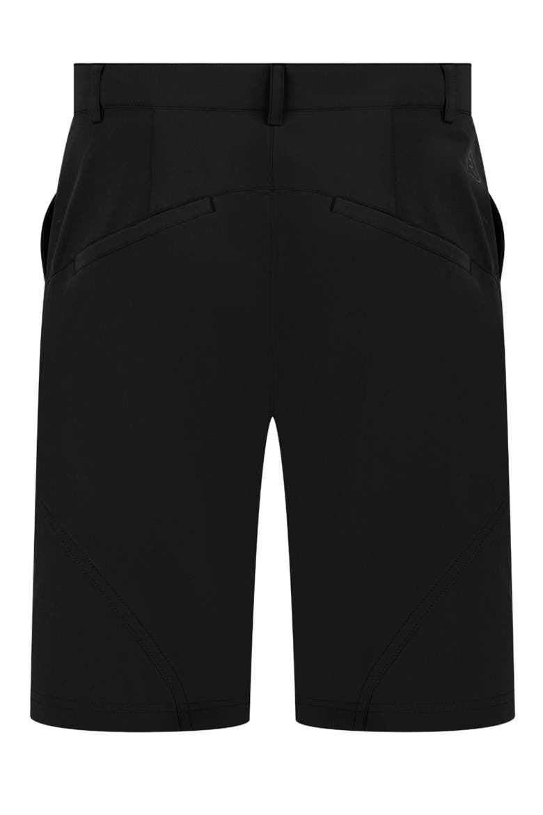 Icarian 4-way Stretch Modern Short, Alternate, color, Caviar