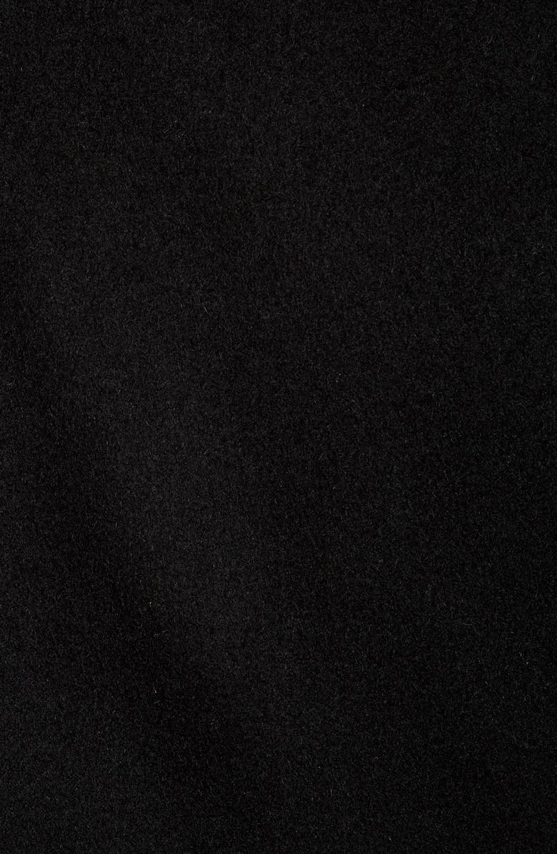 AllSaints Lockwood Slim Fit Wool Coat with Removable Bib Inset, Alternate, color, 