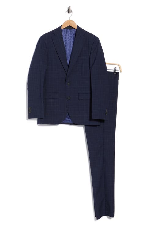 Expo Plaid Wool Suit
