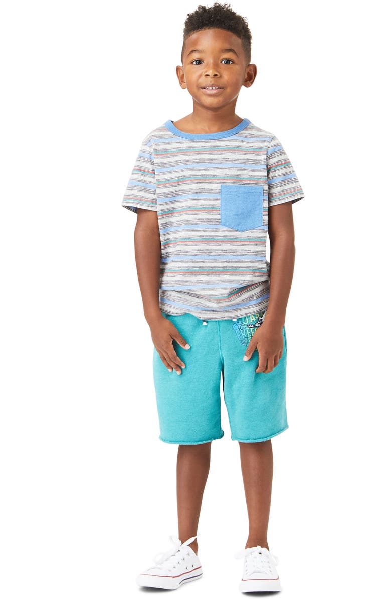 Peek Aren't You Curious Liam Stripe Pocket T-Shirt, Alternate, color,