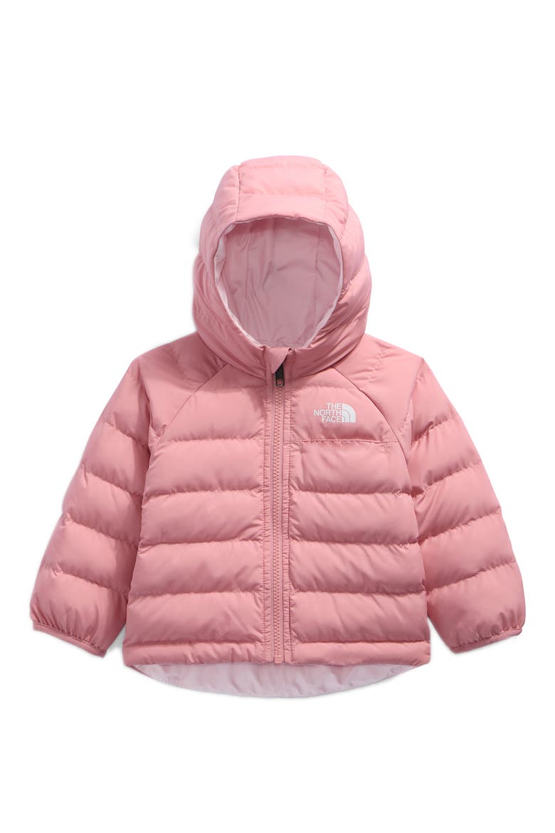 Kids' Perrito Reversible Water Repellent Hooded Jacket, Main, color, PRIMROSE